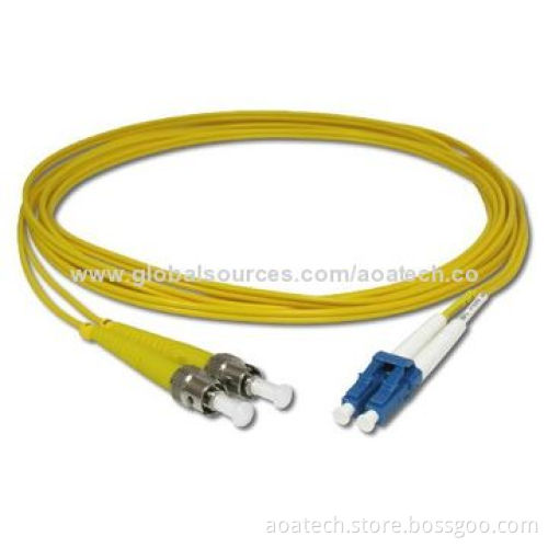 ST-LC patch cord, in simplex, duplex and mini zip, single mode(SM) and multiple mode(MM)New